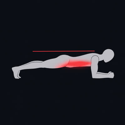 Ön kol plank çizimi